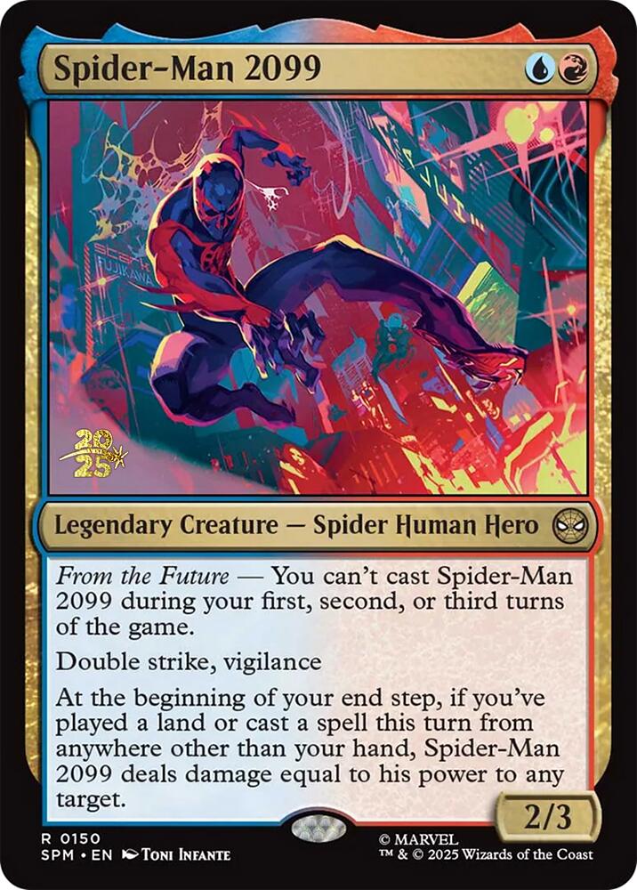 Spider-Man 2099 [Marvel's Spider-Man Prerelease Promos] | Anubis Games and Hobby