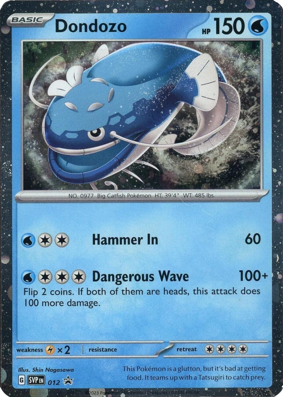 Dondozo (012) (Cosmos Holo) [Scarlet & Violet: Black Star Promos] | Anubis Games and Hobby