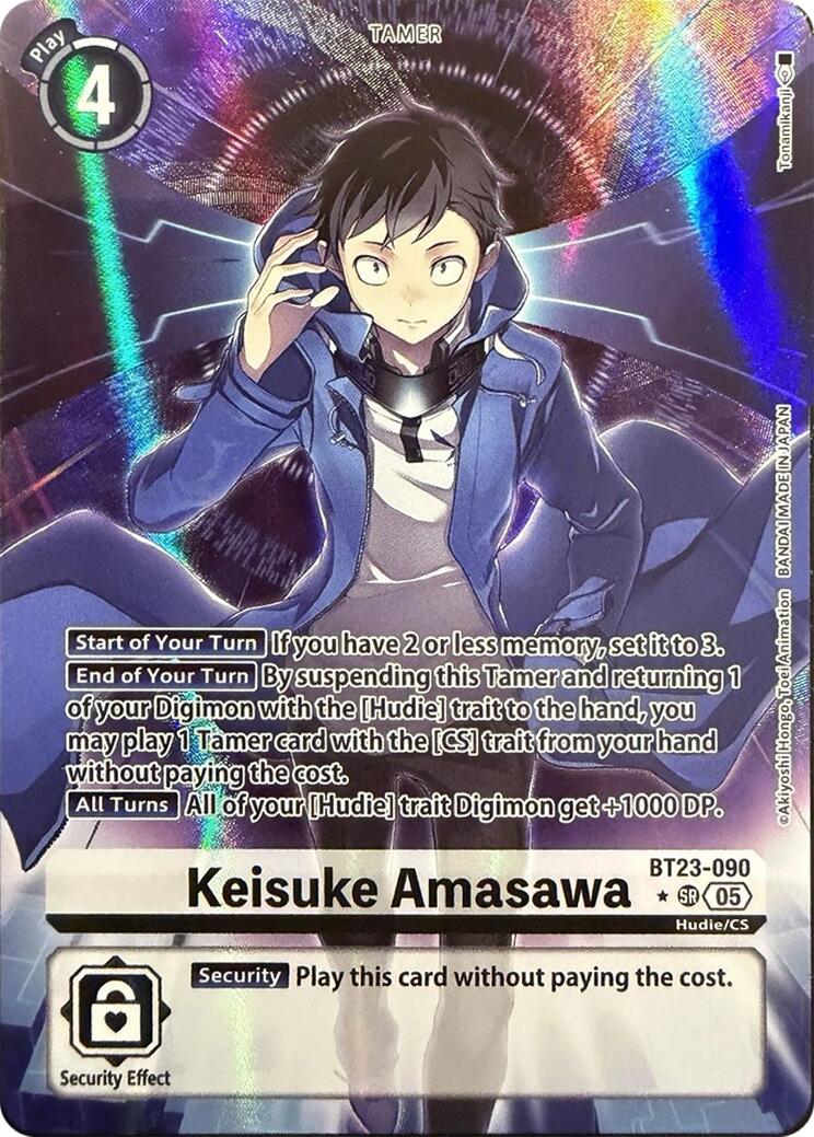 Keisuke Amasawa [BT23-090] (Alternate Art) [Hackers' Slumber] | Anubis Games and Hobby