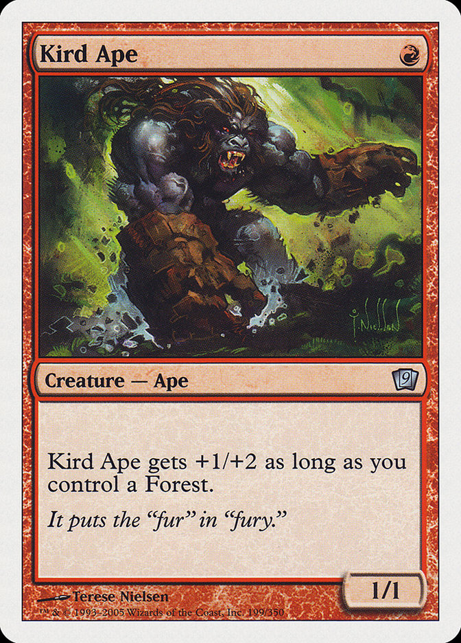 Kird Ape (9th Edition) [Oversize Cards] | Anubis Games and Hobby