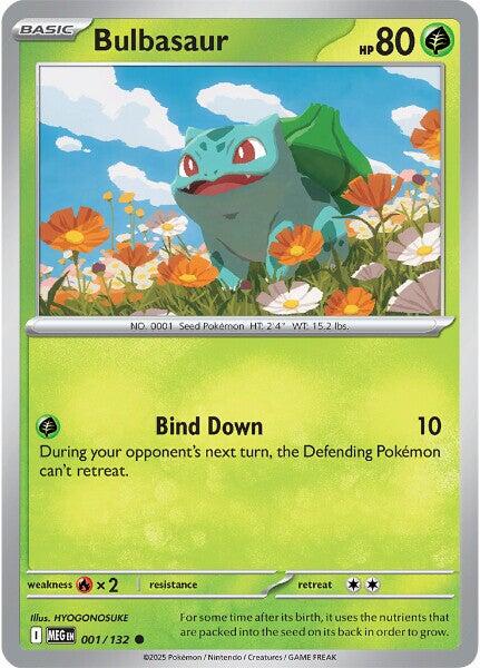 Bulbasaur (001/132) [Mega Evolution: Base Set] | Anubis Games and Hobby