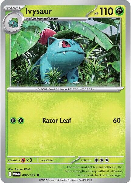 Ivysaur (002/132) [Mega Evolution: Base Set] | Anubis Games and Hobby