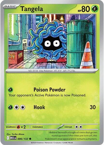 Tangela (006/132) [Mega Evolutions: Base Set] | Anubis Games and Hobby