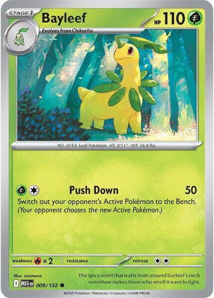 Bayleef (009/132) [Mega Evolution: Base Set] | Anubis Games and Hobby
