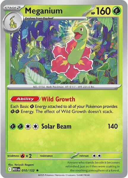 Meganium (010/132) [Mega Evolution: Base Set] | Anubis Games and Hobby