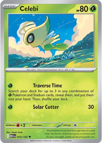 Celebi (012/132) [Mega Evolution: Base Set] | Anubis Games and Hobby