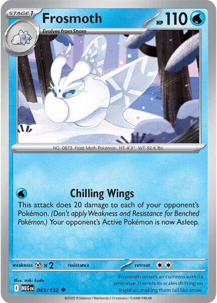 Frosmoth (043/132) [Mega Evolution: Base Set] | Anubis Games and Hobby