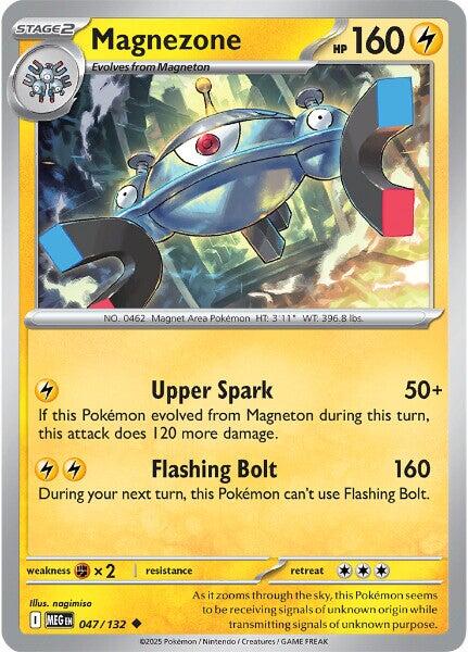 Magnezone (047/132) [Mega Evolution: Base Set] | Anubis Games and Hobby