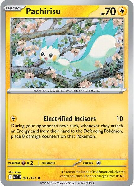 Pachirisu (051/132) [Mega Evolution: Base Set] | Anubis Games and Hobby
