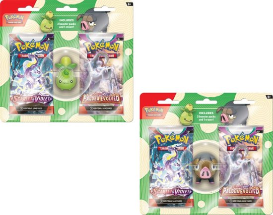 Pokemon Back to School Eraser Blister 2023 | Anubis Games and Hobby