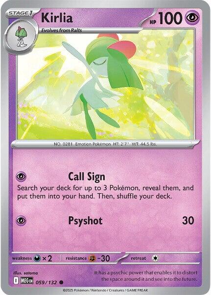 Kirlia (059/132) [Mega Evolution: Base Set] | Anubis Games and Hobby