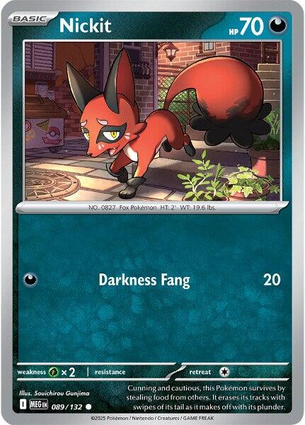 Nickit (089/132) [Mega Evolution: Base Set] | Anubis Games and Hobby