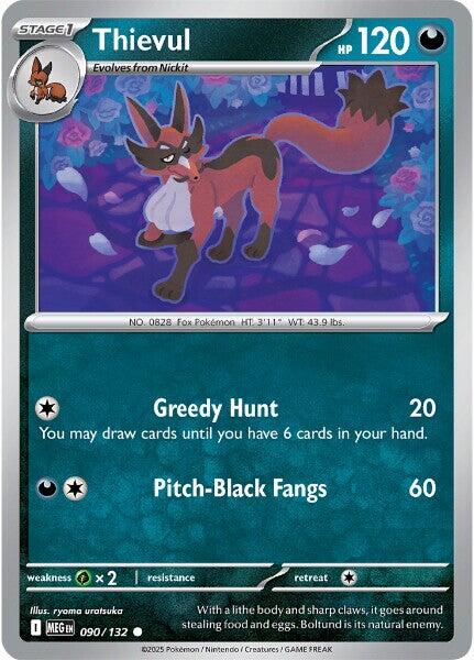 Thievul (090/132) [Mega Evolution: Base Set] | Anubis Games and Hobby