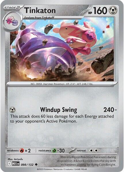 Tinkaton (098/132) [Mega Evolution: Base Set] | Anubis Games and Hobby
