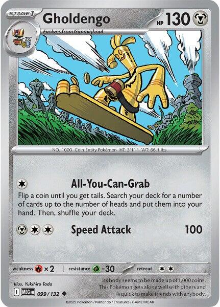 Gholdengo (099/132) [Mega Evolutions: Base Set] | Anubis Games and Hobby