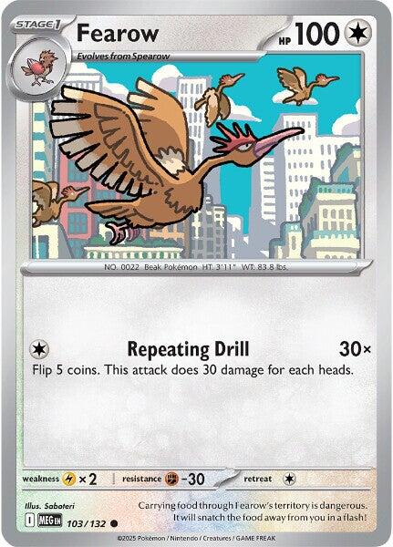 Fearow (103/132) [Mega Evolution: Base Set] | Anubis Games and Hobby