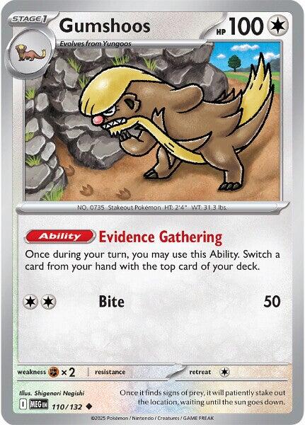 Gumshoos (110/132) [Mega Evolution: Base Set] | Anubis Games and Hobby