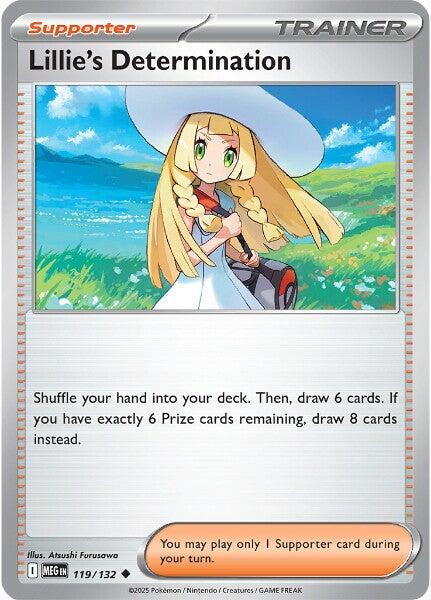 Lillie's Determination (119/132) [Mega Evolution: Base Set] | Anubis Games and Hobby