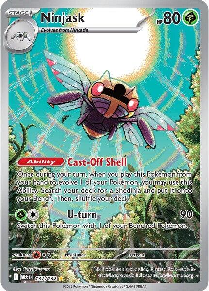 Ninjask (137/132) [Mega Evolution: Base Set] | Anubis Games and Hobby