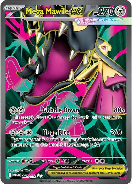Mega Mawile ex (162/132) [Mega Evolution: Base Set] | Anubis Games and Hobby