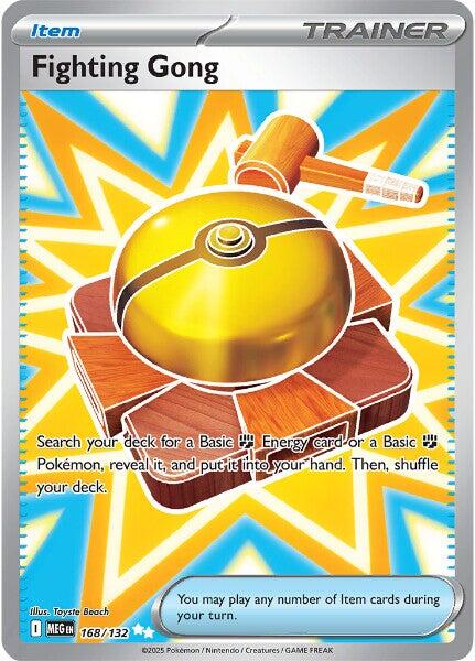Fighting Gong (168/132) [Mega Evolution: Base Set] | Anubis Games and Hobby