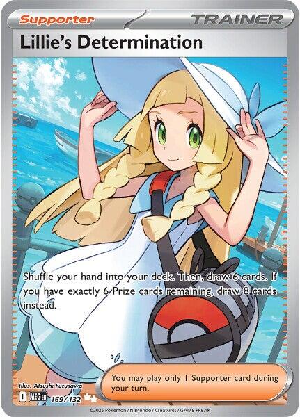 Lillie's Determination (169/132) [Mega Evolution: Base Set] | Anubis Games and Hobby