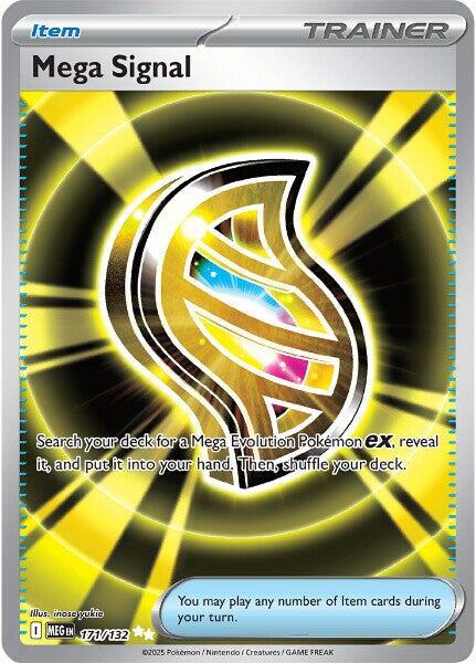Mega Signal (171/132) [Mega Evolution: Base Set] | Anubis Games and Hobby