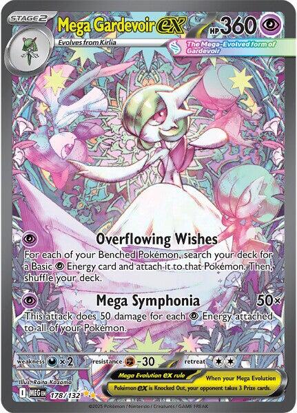 Mega Gardevoir ex (178/132) [Mega Evolution: Base Set] | Anubis Games and Hobby