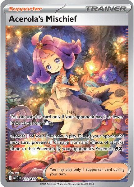Acerola's Mischief (183/132) [Mega Evolution: Base Set] | Anubis Games and Hobby