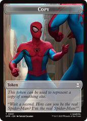 Copy // Human Citizen Double-Sided Token [Marvel's Spider-Man Tokens] | Anubis Games and Hobby