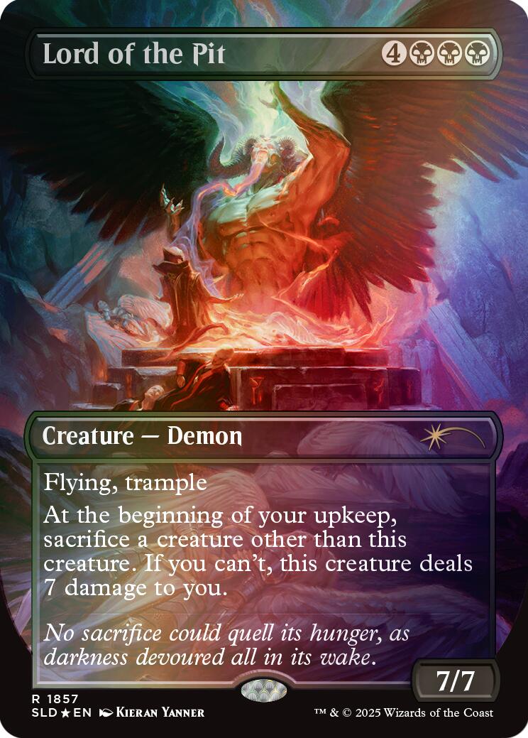 Lord of the Pit (Rainbow Foil) [Secret Lair Drop Series] | Anubis Games and Hobby