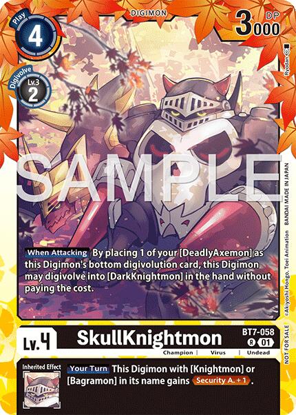 SkullKnightmon [BT7-058] (Regulation Battle Vol. 3 Winner) [Next Adventure] | Anubis Games and Hobby