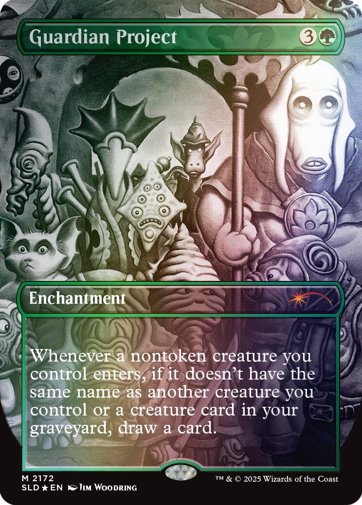 Guardian Project (Rainbow Foil) [Secret Lair Drop Series] | Anubis Games and Hobby