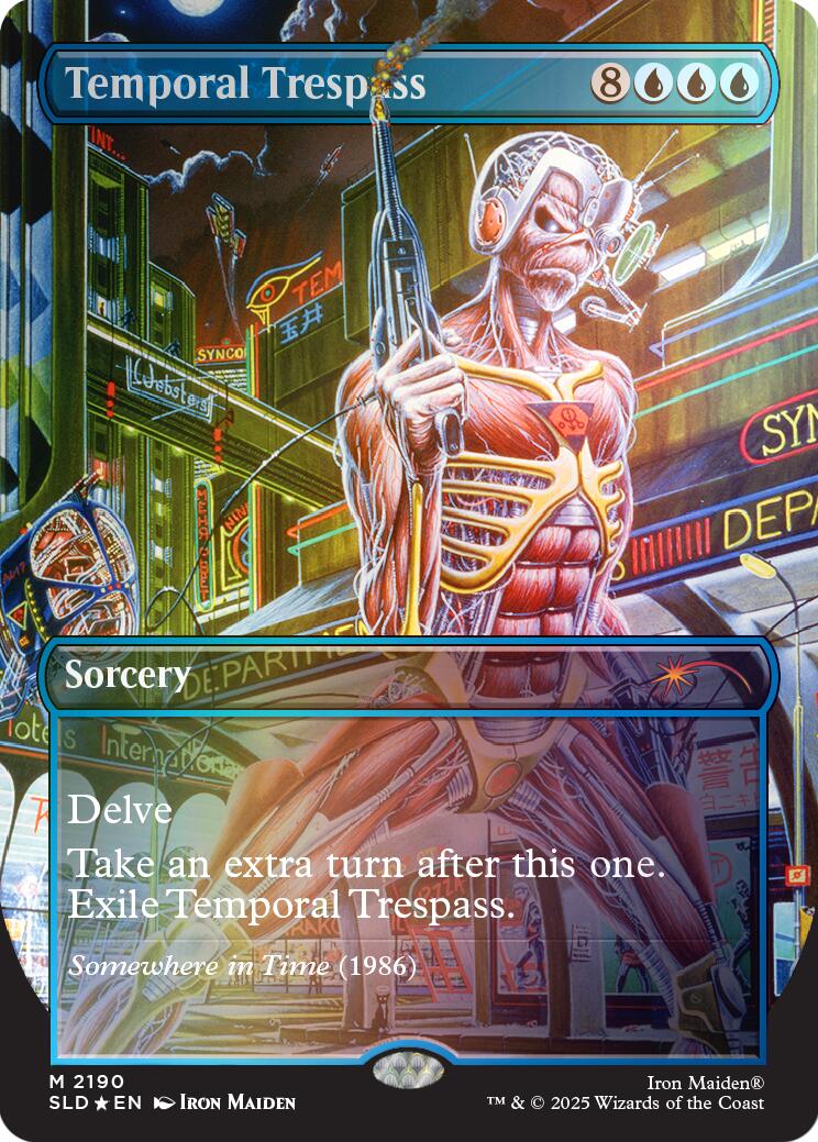 Temporal Trespass (Rainbow Foil) [Secret Lair Drop Series] | Anubis Games and Hobby