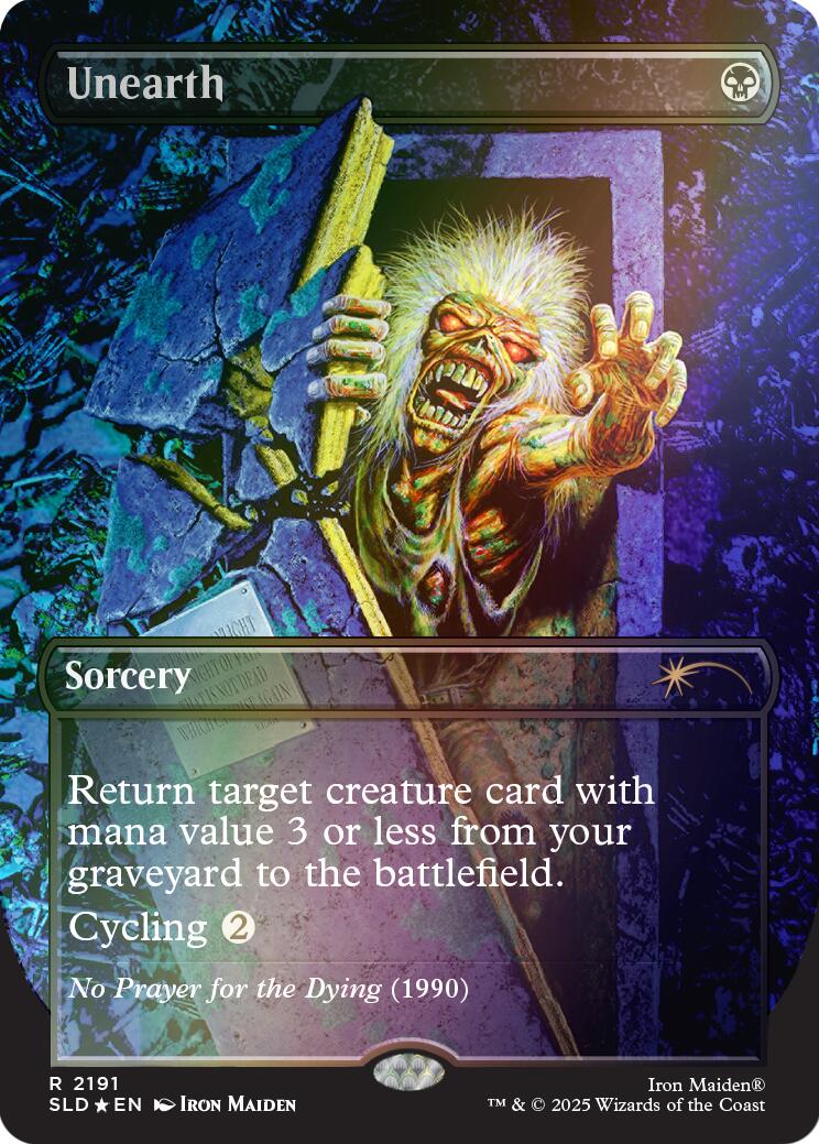 Unearth (Rainbow Foil) [Secret Lair Drop Series] | Anubis Games and Hobby