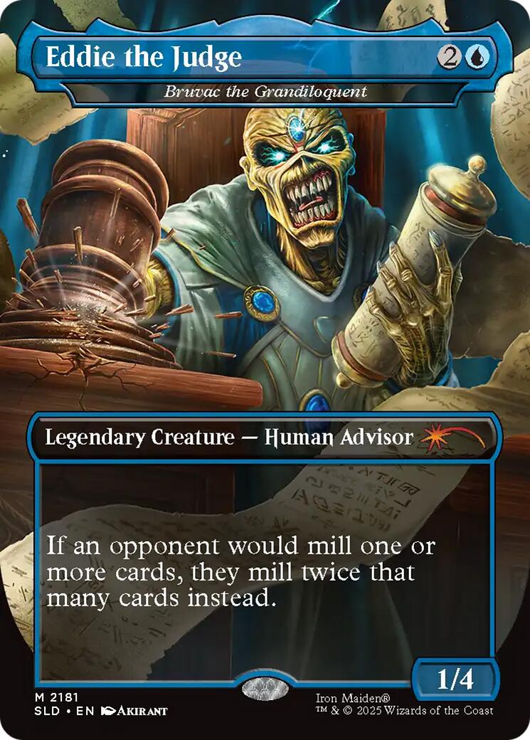 Eddie the Judge - Bruvac the Grandiloquent [Secret Lair Drop Series] | Anubis Games and Hobby