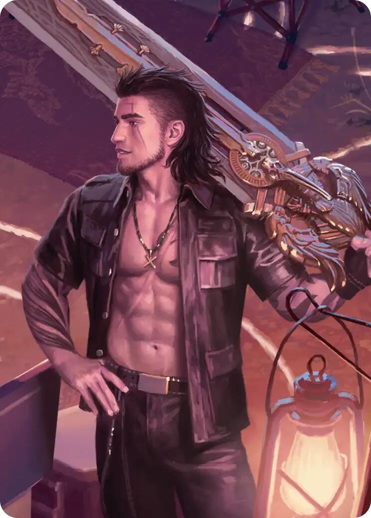 Warrior's Resolve Scene Art Card [FINAL FANTASY Art Series] | Anubis Games and Hobby