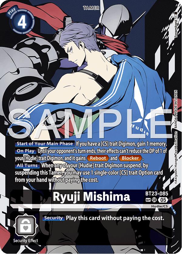 Ryuji Mishima [BT23-085] (SP) [Hackers' Slumber] | Anubis Games and Hobby