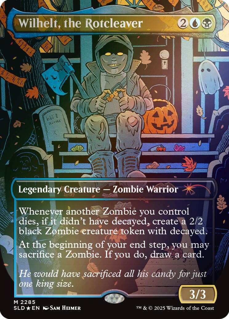 Wilhelt, the Rotcleaver (Rainbow Foil) [Secret Lair Drop Series] | Anubis Games and Hobby