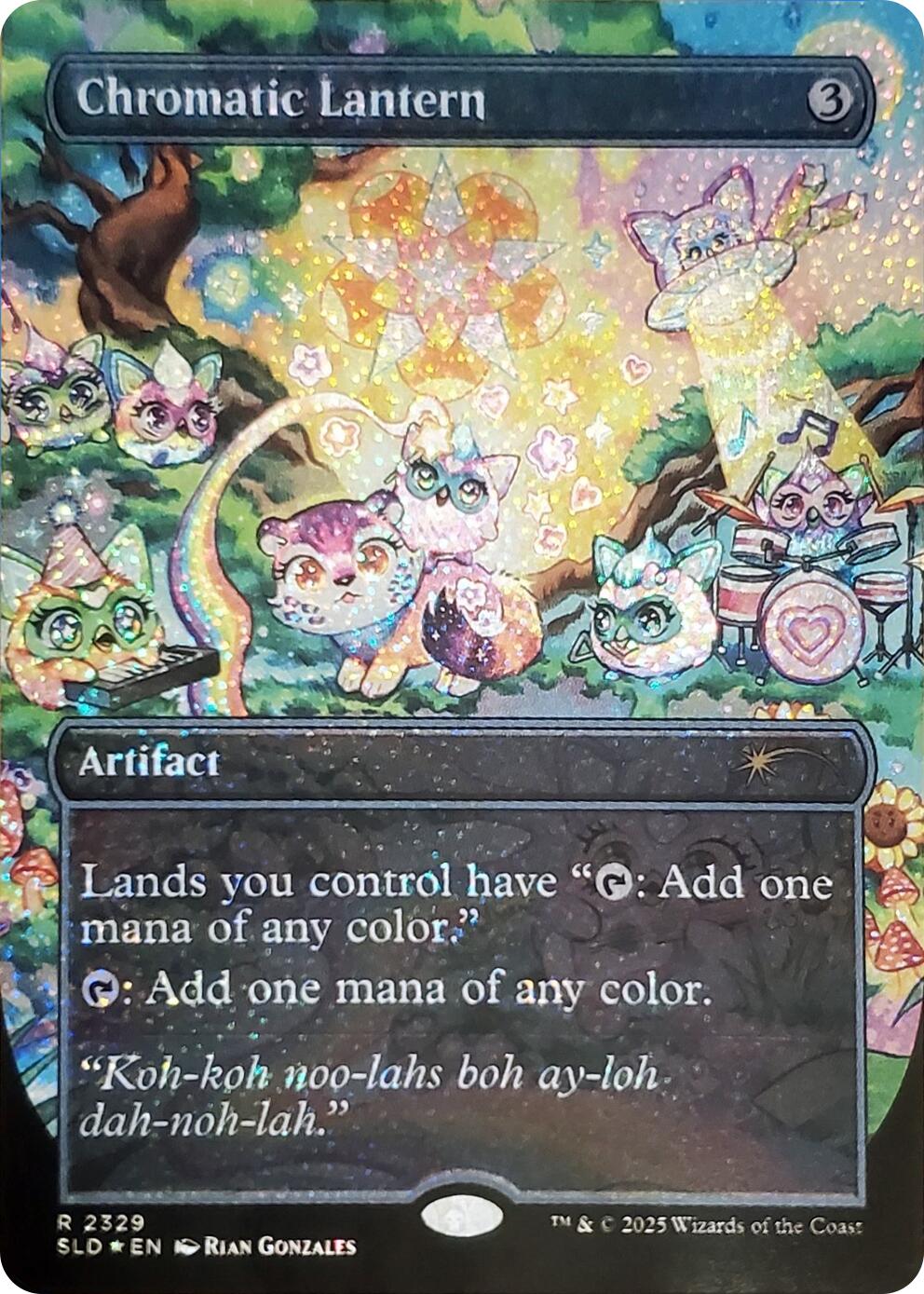 Chromatic Lantern (2329) (Confetti Foil) [Secret Lair Drop Series] | Anubis Games and Hobby
