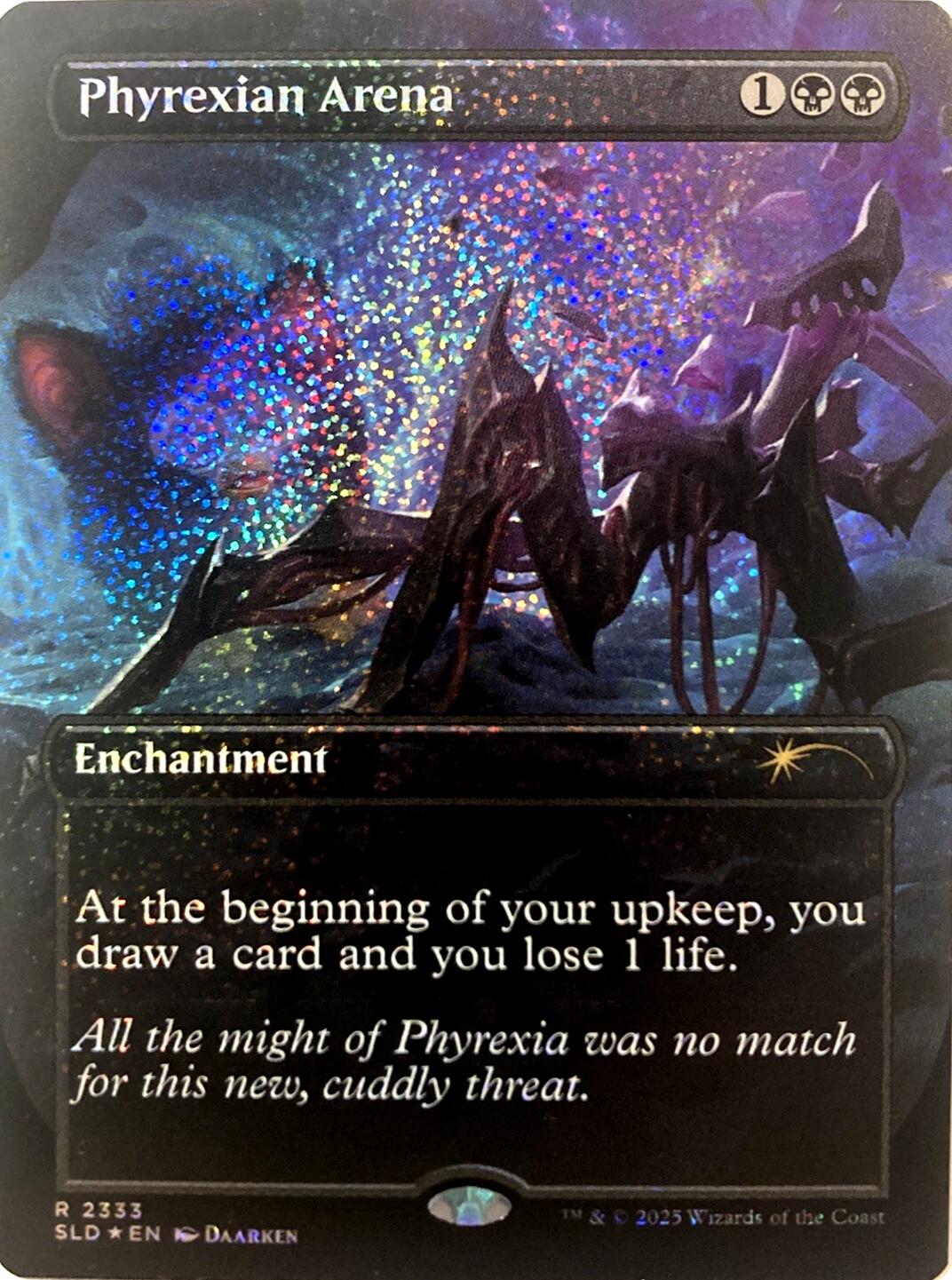 Phyrexian Arena (Confetti Foil) [Secret Lair Drop Series] | Anubis Games and Hobby