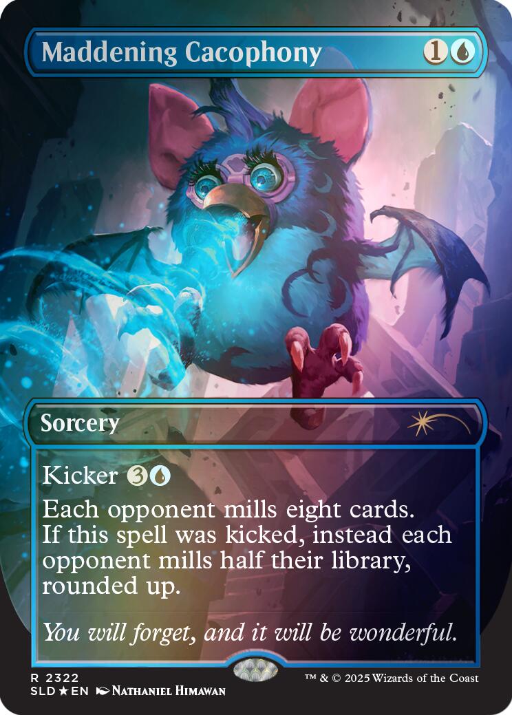 Maddening Cacophony (Rainbow Foil) [Secret Lair Drop Series] | Anubis Games and Hobby