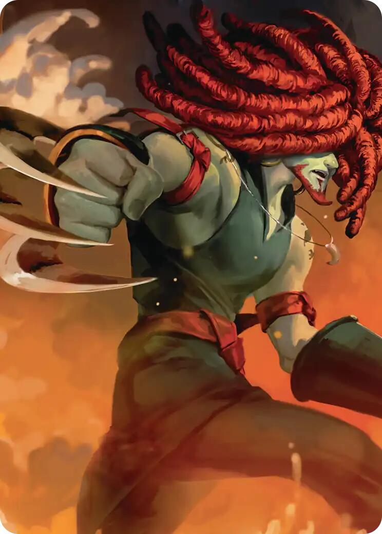 Amarant Coral Scene Art Card [FINAL FANTASY Art Series] | Anubis Games and Hobby