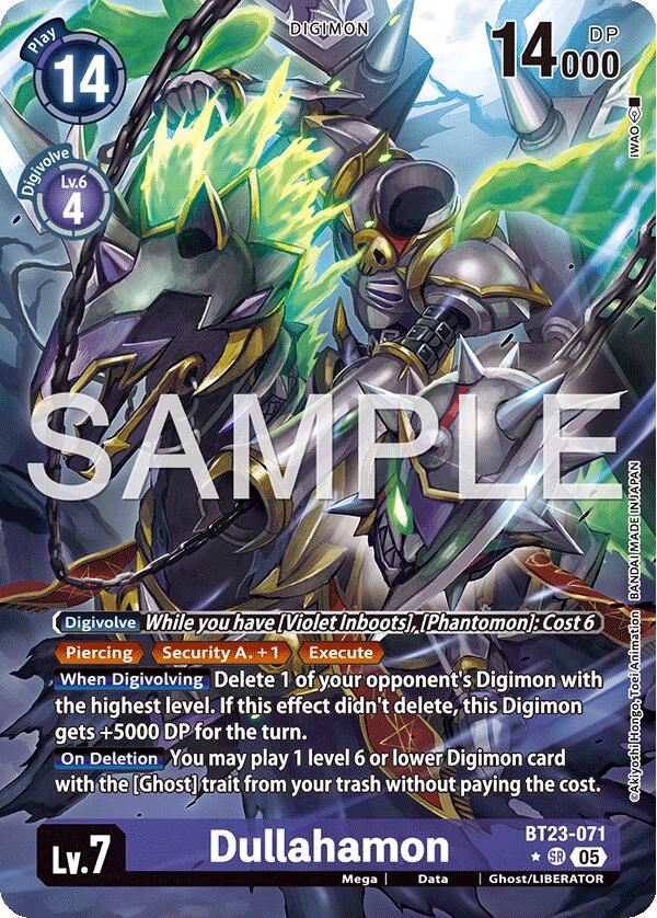 Dullahamon [BT23-071] (Alternate Art) [Hackers' Slumber] | Anubis Games and Hobby