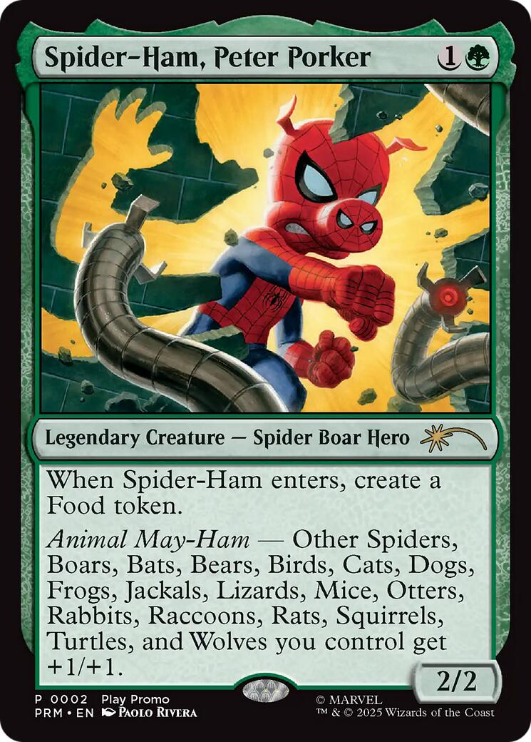 Spider-Ham, Peter Porker [Wizards Play Network 2025] | Anubis Games and Hobby