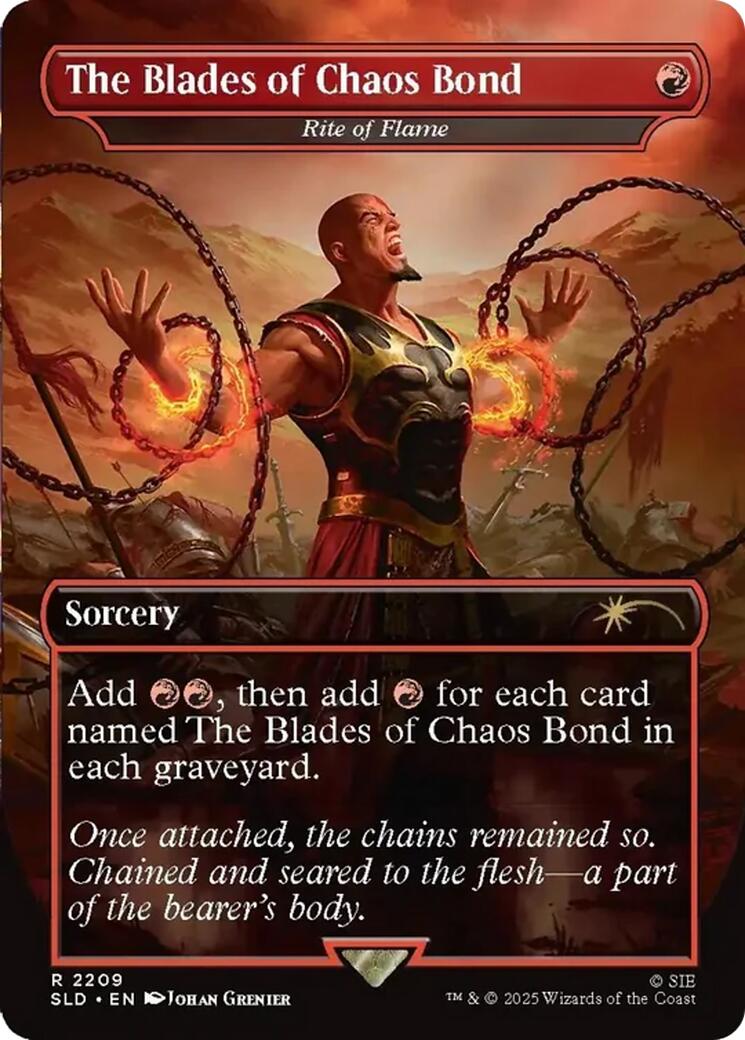 The Blades of Chaos Bond - Rite of Flame [Secret Lair Drop Series] | Anubis Games and Hobby