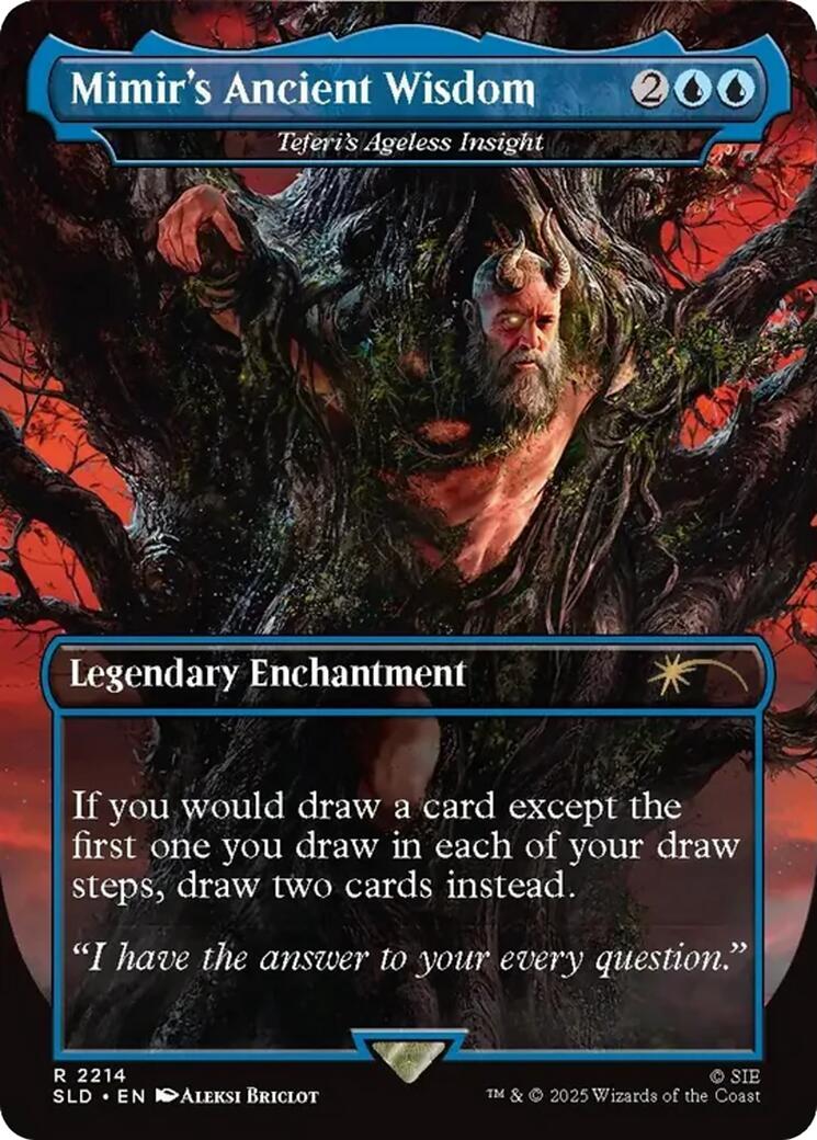 Mimir's Ancient Wisdom - Teferi's Ageless Insight [Secret Lair Drop Series] | Anubis Games and Hobby