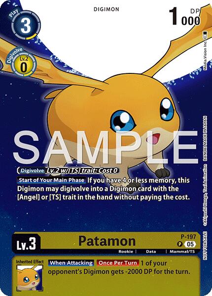 Patamon [P] (Digimon Story: Time Stranger Promo Pack) [Promotional Cards] | Anubis Games and Hobby