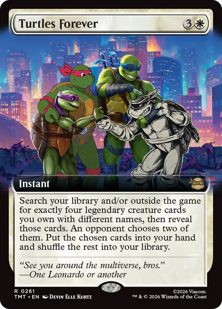 Turtles Forever (Extended Art) [Teenage Mutant Ninja Turtles] | Anubis Games and Hobby