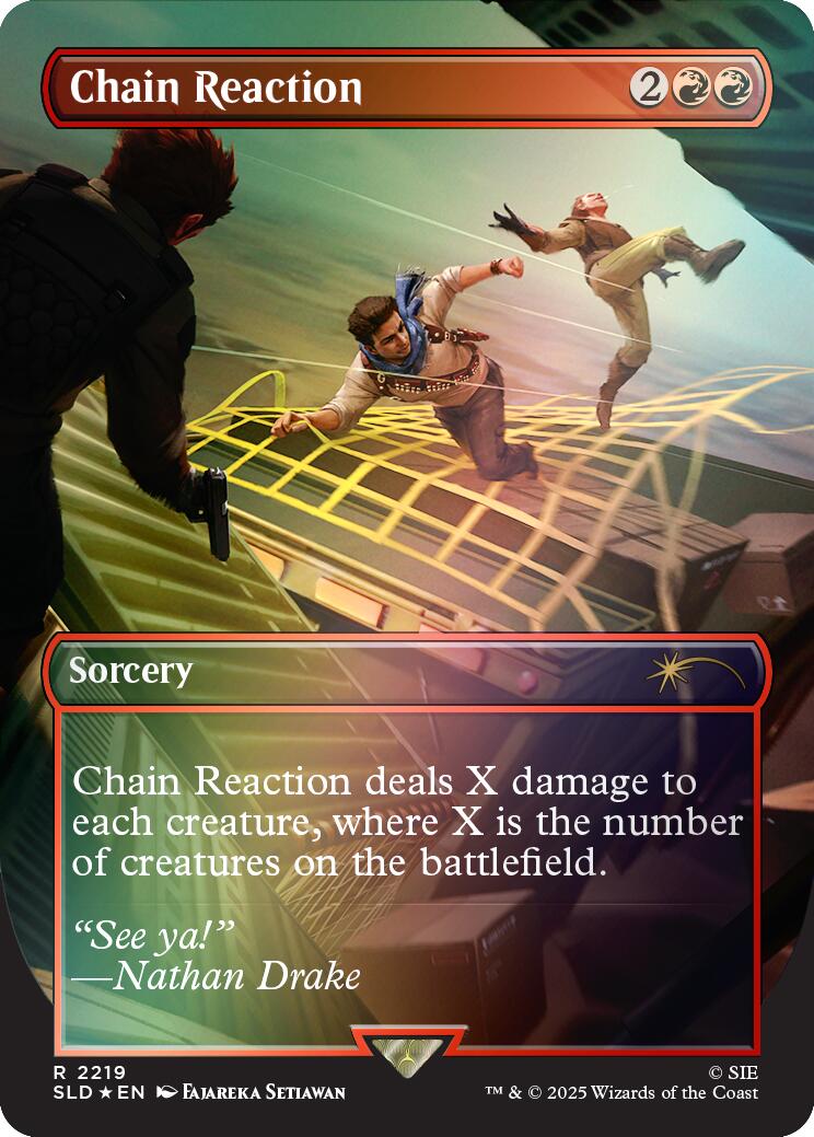 Chain Reaction (Rainbow Foil) [Secret Lair Drop Series] | Anubis Games and Hobby